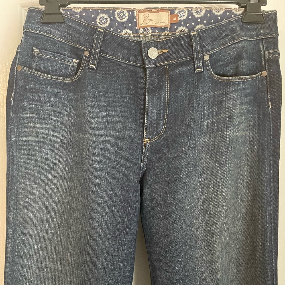 Paige Premium Denim Hillside wide leg jeans sz 31